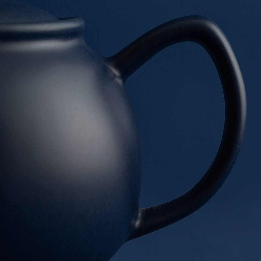 Price & Kensington Matte Stoneware Teapot 6-Cup (Navy Blue